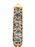 Contemporary Menorah Mezuzah